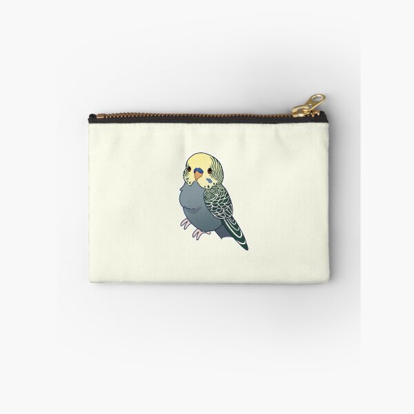 Item preview, Yellowface budgie grey male designed and sold by Blueberry-b1rd.