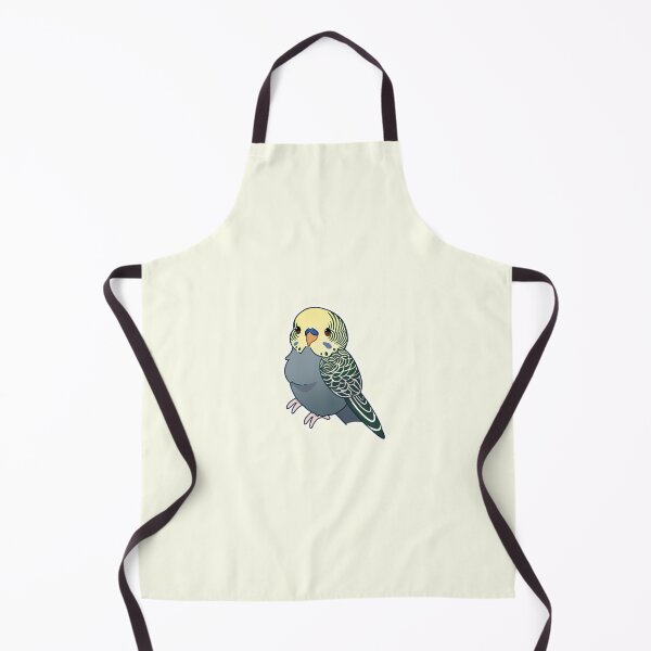 Item preview, Yellowface budgie grey male designed and sold by Blueberry-b1rd.