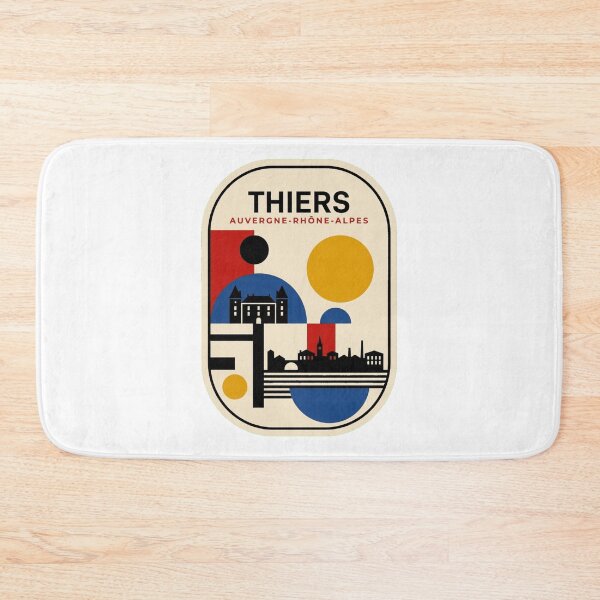 Item preview, Retro Thiers Bauhaus Geometric Skyline designed and sold by k3rstman1.