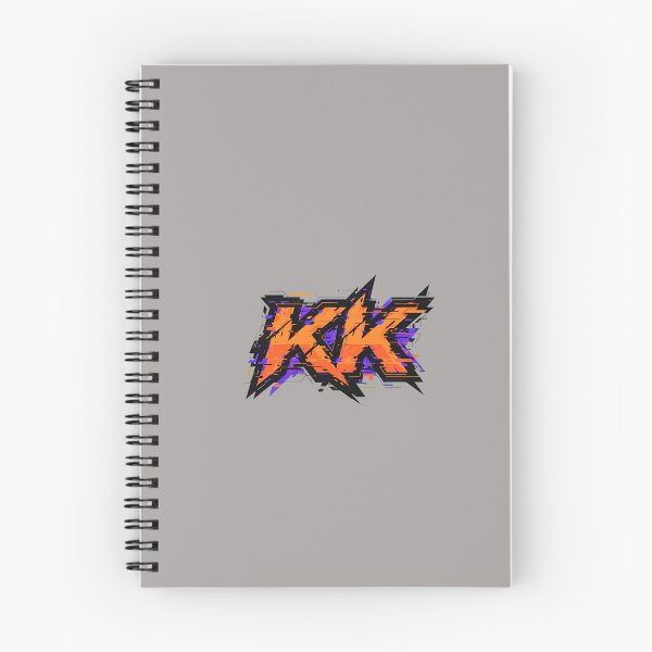 Item preview, Bold KK Initials Monogram Logo Design-5 designed and sold by DixieVonRueden.