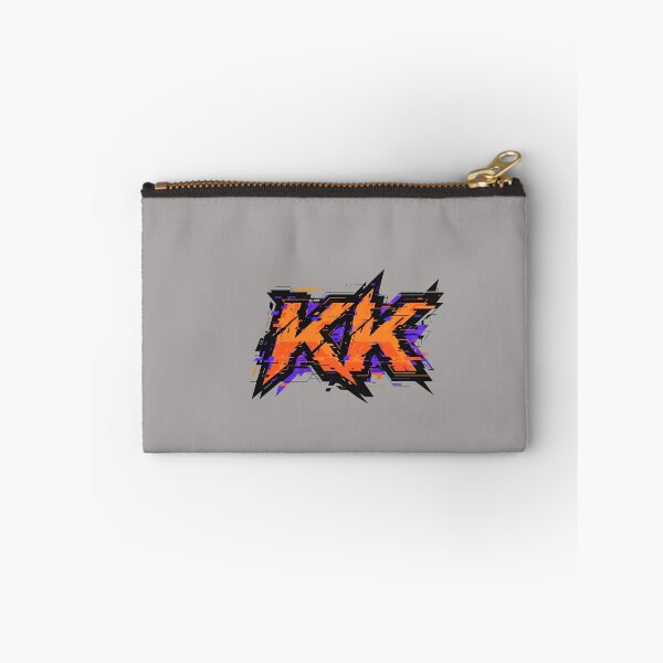 Item preview, Bold KK Initials Monogram Logo Design-5 designed and sold by DixieVonRueden.