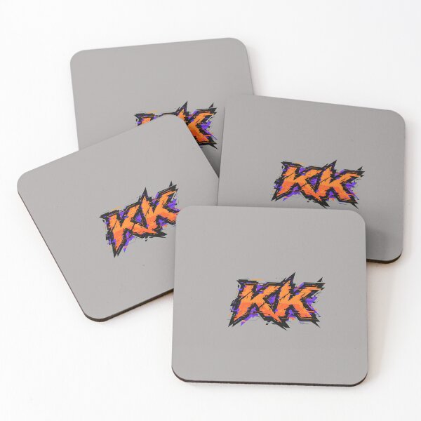 Item preview, Bold KK Initials Monogram Logo Design-5 designed and sold by DixieVonRueden.