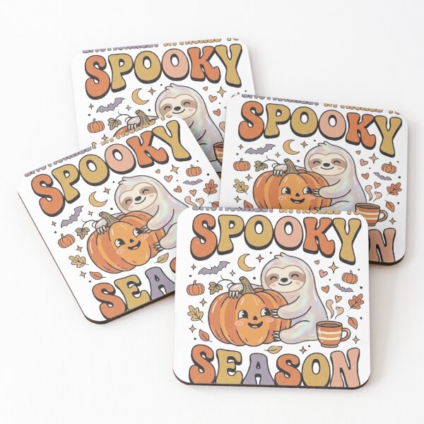 Item preview, Spooky Season Sloth designed and sold by HANG ON STUDIO .