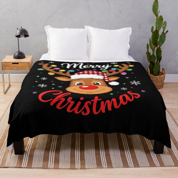 Item preview, Merry Christmas Reindeer Santa Matching Family Holiday designed and sold by cruddenstroud23.