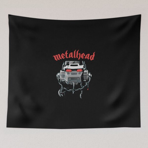 Item preview, Vintage Metalhead Heavy Rock Robot Red Eyes Art designed and sold by JoyAustinf.