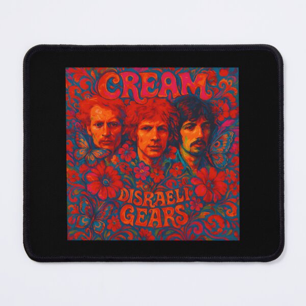 Item preview, Disraeli Gears Psychedelic Album Art Reimagined – Cream Inspired Design designed and sold by zdravac.