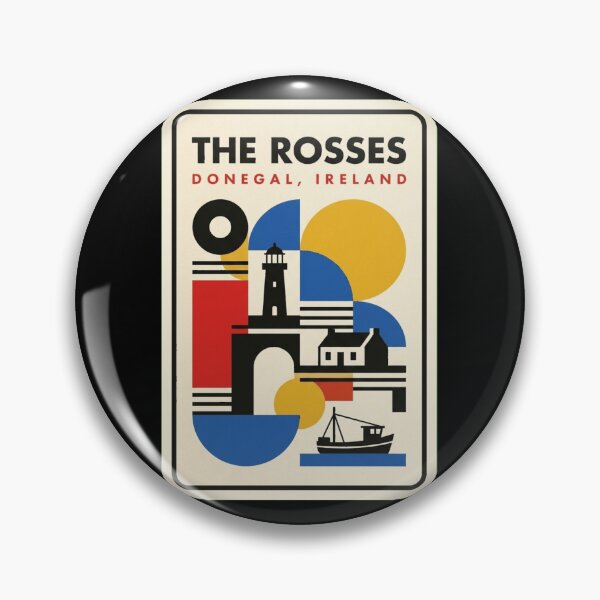 Item preview, Retro The Rosses Bauhaus Geometric Skyline designed and sold by k3rstman1.