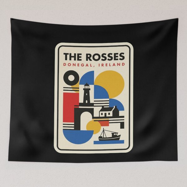 Item preview, Retro The Rosses Bauhaus Geometric Skyline designed and sold by k3rstman1.