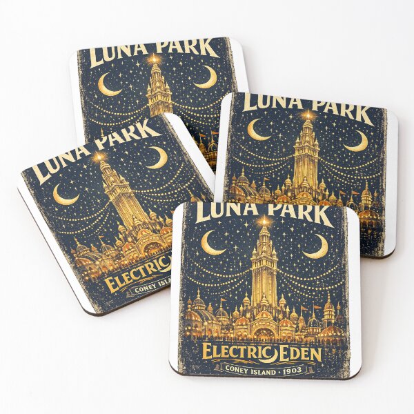 Item preview, Original Luna Park 1903 - Electric Eden of Coney Island designed and sold by Past in Threads.
