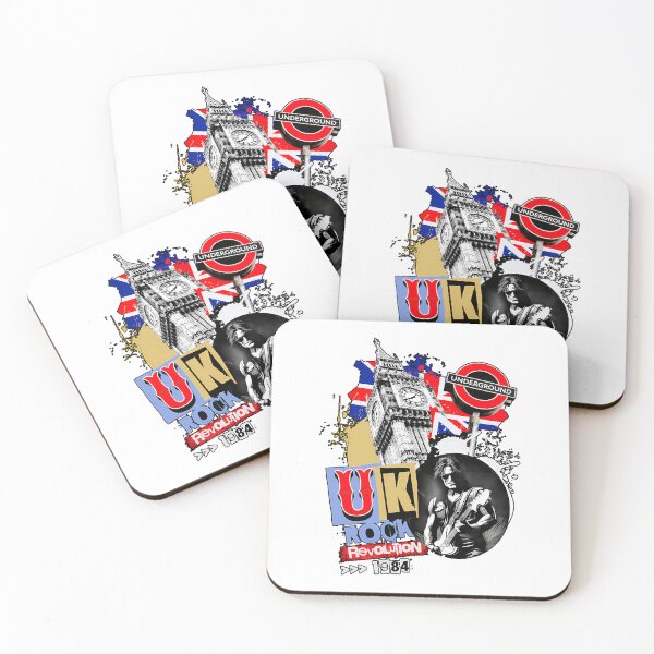 Item preview, UK Rock Revolution 1984 Vintage British Rock designed and sold by Aistementinp.