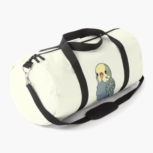 Item preview, Yellowface budgie grey female designed and sold by Blueberry-b1rd.