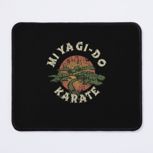 Item preview, Distressed Retro Martial Arts Bonsai Tree Sunset Badge designed and sold by JoyAustinf.