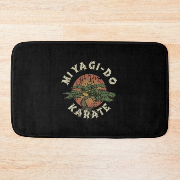 Item preview, Distressed Retro Martial Arts Bonsai Tree Sunset Badge designed and sold by JoyAustinf.