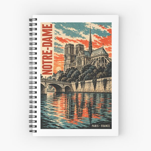 Artikelvorschau, Notre-Dame Kathedrale – Paris – Frankreich entworfen und verkauft von GoodOldVintage.