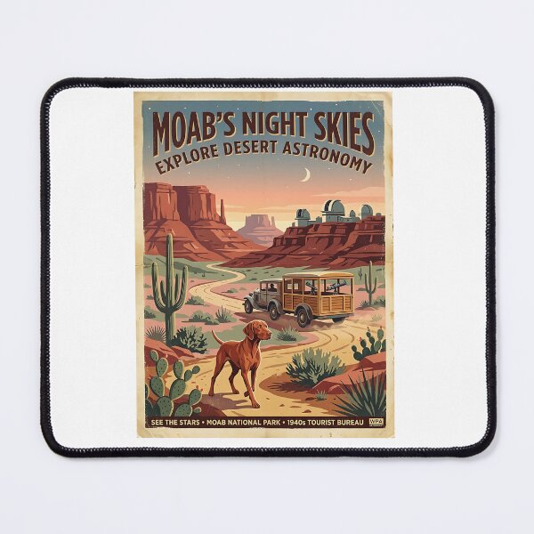 Item preview, Vizsla Desert Astronomy Guide designed and sold by PictoVibe.