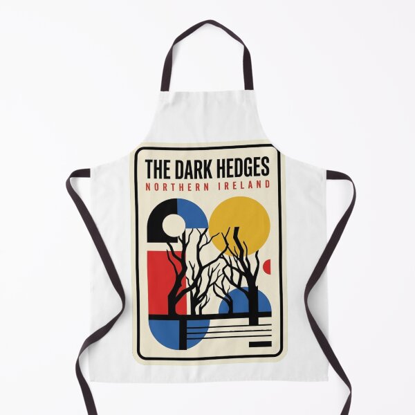 Item preview, Retro The Dark Hedges Bauhaus Geometric Skyline designed and sold by k3rstman1.