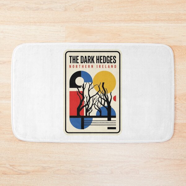 Item preview, Retro The Dark Hedges Bauhaus Geometric Skyline designed and sold by k3rstman1.