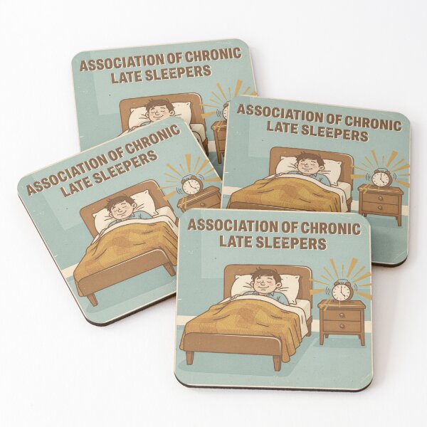 Item preview, Association of Chronic Late Sleepers designed and sold by PictorialWhimsy.