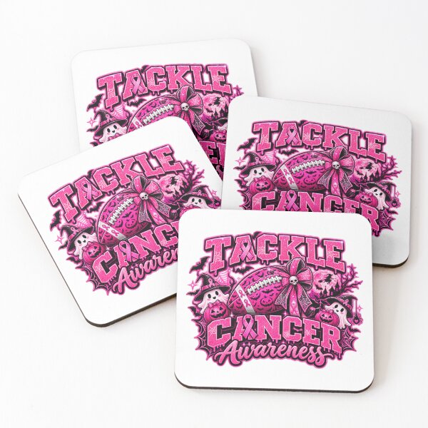 Item preview, Tackle Football Pink Ribbon designed and sold by QuiteOrbit.
