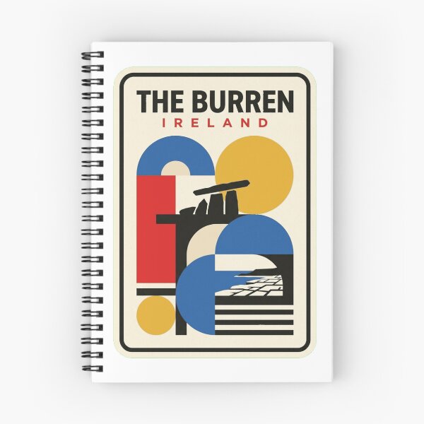 Item preview, Retro The Burren Bauhaus Geometric Skyline designed and sold by k3rstman1.