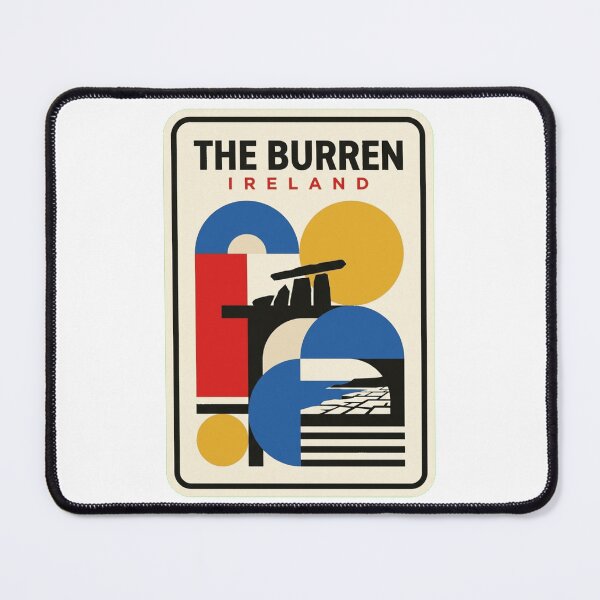 Item preview, Retro The Burren Bauhaus Geometric Skyline designed and sold by k3rstman1.