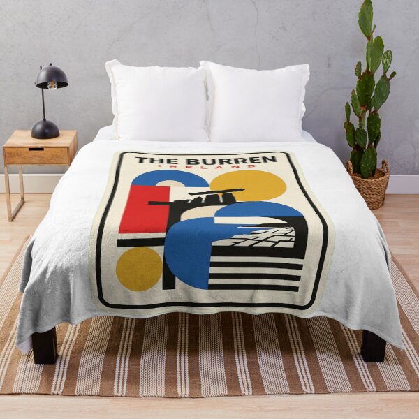 Item preview, Retro The Burren Bauhaus Geometric Skyline designed and sold by k3rstman1.