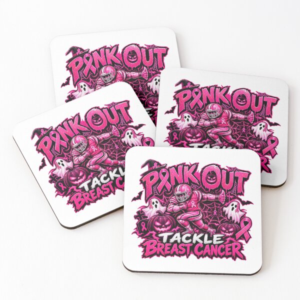 Item preview, Pink Ourt Tackle Breast Cancer Awareness designed and sold by QuiteOrbit.