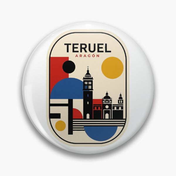 Item preview, Retro Teruel Bauhaus Geometric Skyline designed and sold by k3rstman1.