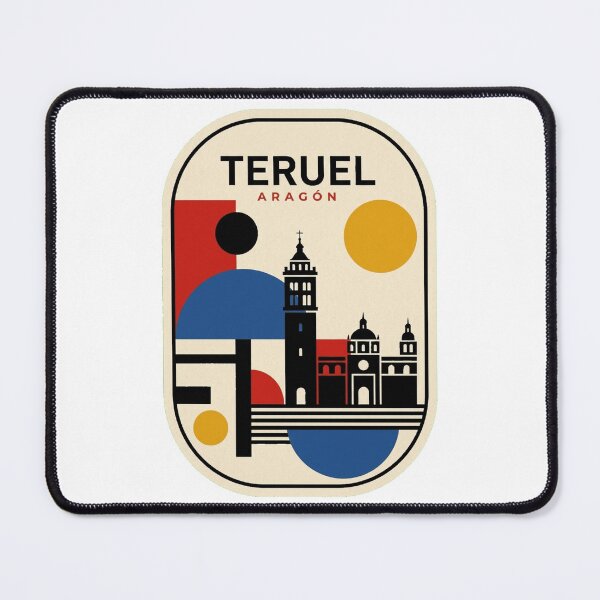 Item preview, Retro Teruel Bauhaus Geometric Skyline designed and sold by k3rstman1.