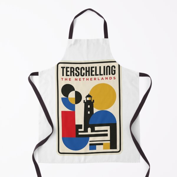 Item preview, Retro Terschelling Bauhaus Geometric Skyline designed and sold by k3rstman1.