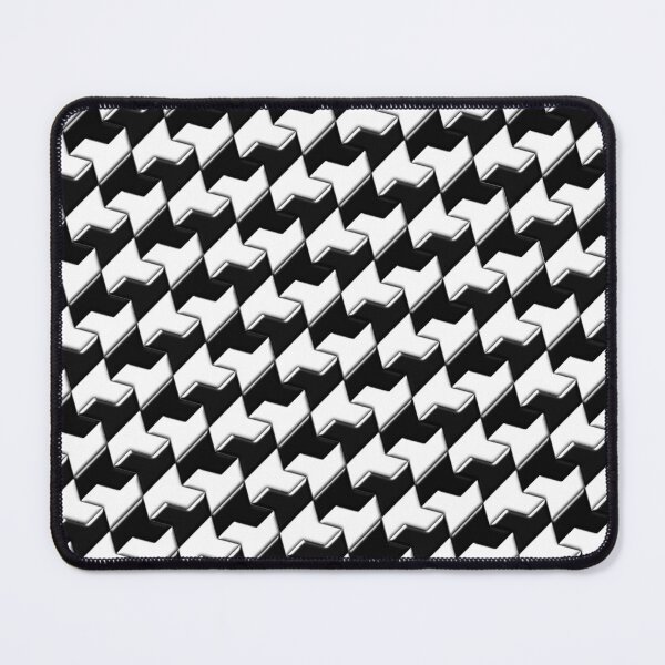 Item preview, Bubble houndstooth, black and white designed and sold by mntimg.