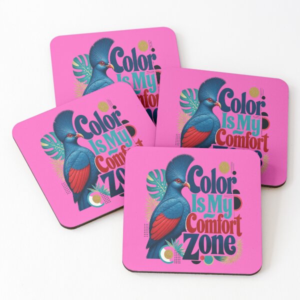 Item preview, Great Blue Turaco - Color Is My Comfort Zone designed and sold by Max Store.
