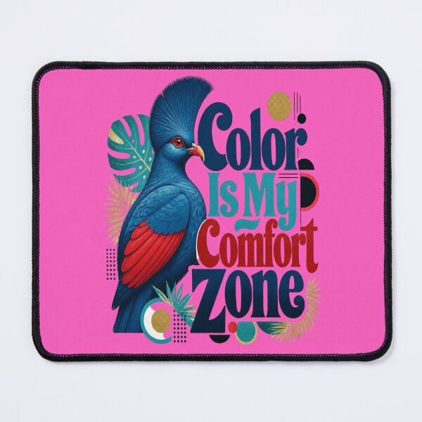 Item preview, Great Blue Turaco - Color Is My Comfort Zone designed and sold by Max Store.