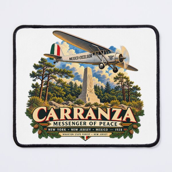 Item preview, Carranza Memorial – Messenger of Peace – Wharton State Forest 1928 designed and sold by Past in Threads.