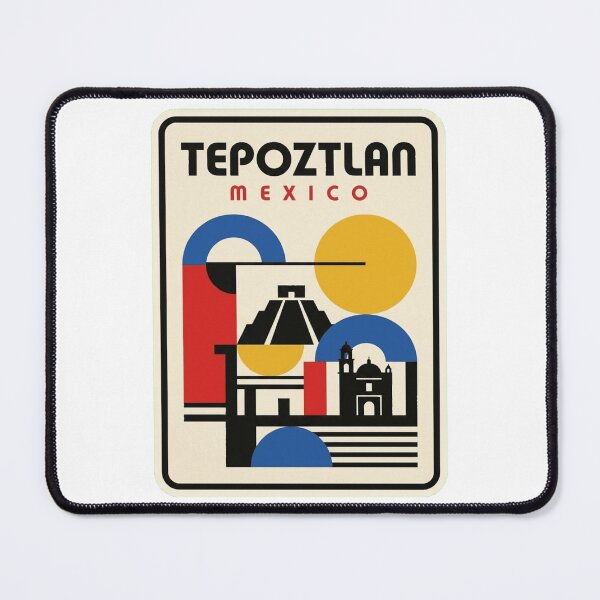 Item preview, Retro Tepoztlan Bauhaus Geometric Skyline designed and sold by k3rstman1.