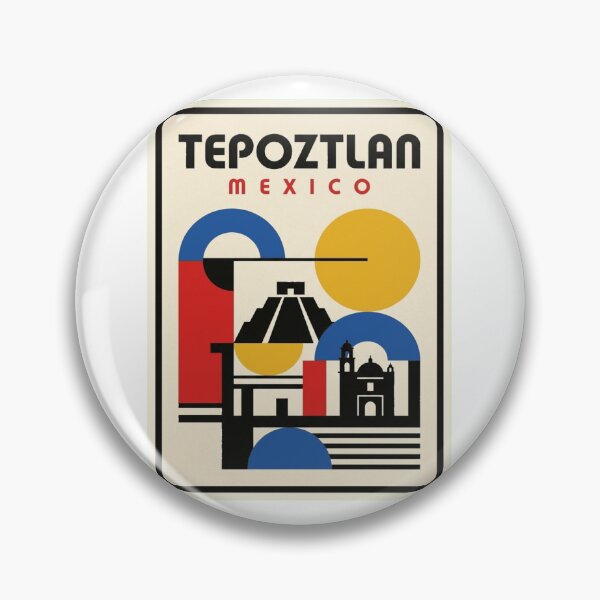Item preview, Retro Tepoztlan Bauhaus Geometric Skyline designed and sold by k3rstman1.