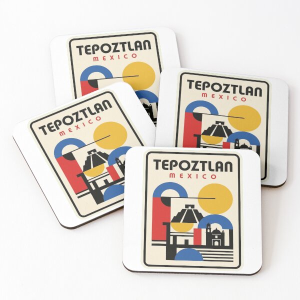 Item preview, Retro Tepoztlan Bauhaus Geometric Skyline designed and sold by k3rstman1.