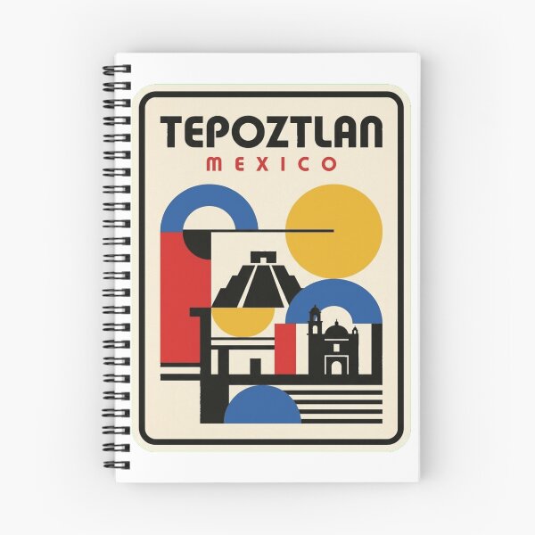 Item preview, Retro Tepoztlan Bauhaus Geometric Skyline designed and sold by k3rstman1.