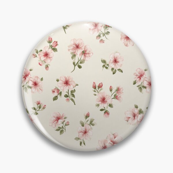 Item preview, Vintage Pink Peach Blossom Floral Pattern designed and sold by Aelbrn.