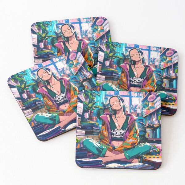 Item preview, Nico Robin Library Room – One Piece Anime Art designed and sold by frantuliuss.