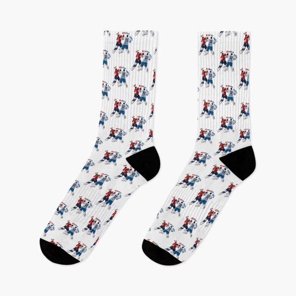 Item preview, Nedeljkovic Vs. Bobrovsky - Let Goalies Fight designed and sold by MissLucyArt.