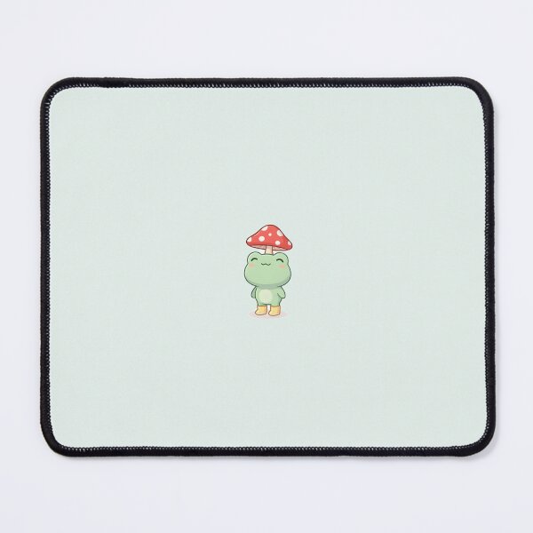 Item preview, Cute Kawaii Frog with a mushroom hat designed and sold by pixellm.