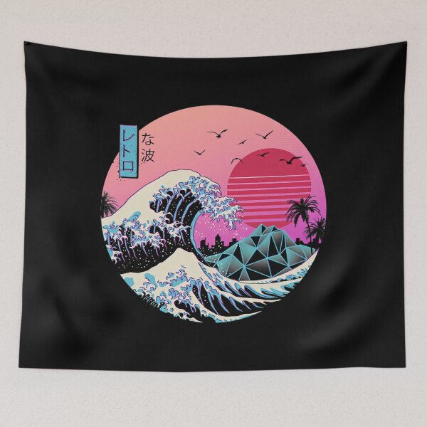 Item preview, The Great Retro Wave designed and sold by zdravac.