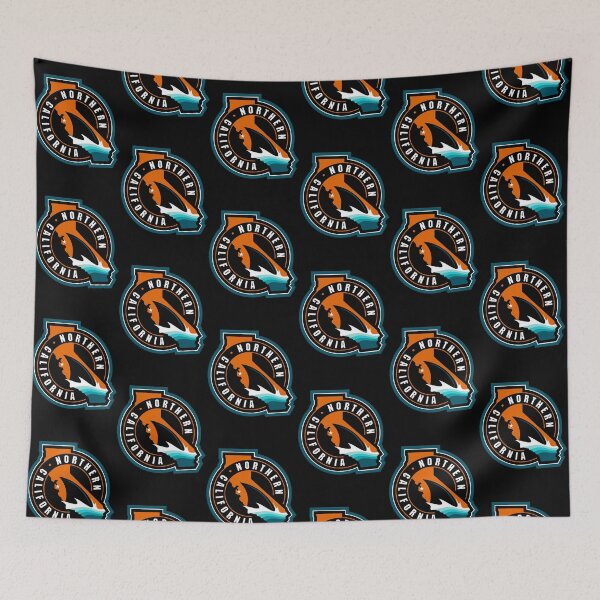 Item preview, Northern California designed and sold by MissLucyArt.