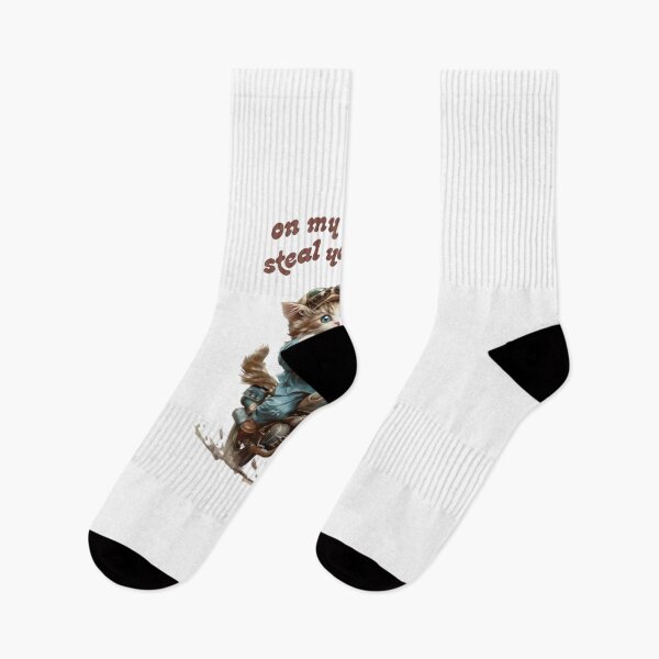 Item preview, Cute Kitten Riding Motorcycle Cool Streetwear Biker Cat designed and sold by JoyAustinf.