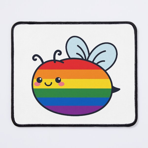 Item preview, Queer Cute Bee designed and sold by StateofQueer.