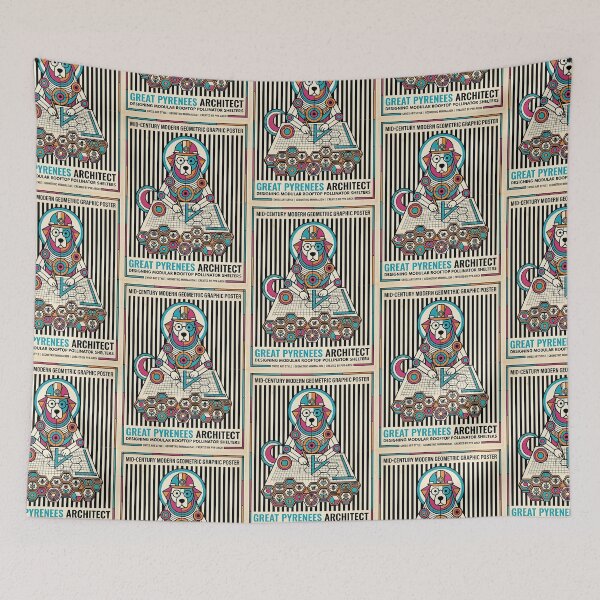 Item preview, Great Pyrenees Pollinator Architect designed and sold by PictoVibe.