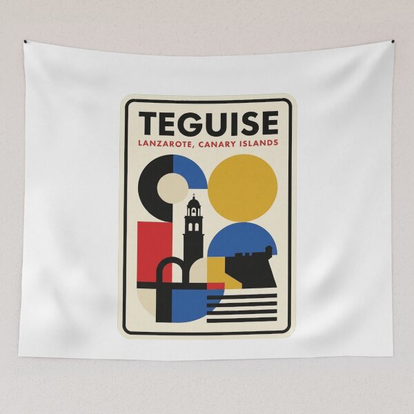 Item preview, Retro Teguise Bauhaus Geometric Skyline designed and sold by k3rstman1.