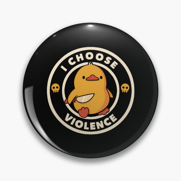 Item preview, Elijo la violencia - Pato gracioso designed and sold by zdravac.