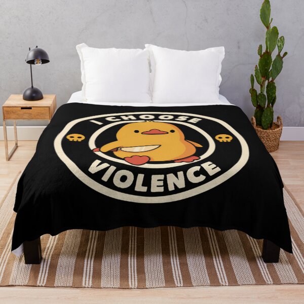 Item preview, I Choose Violence Funny Duck   designed and sold by zdravac.